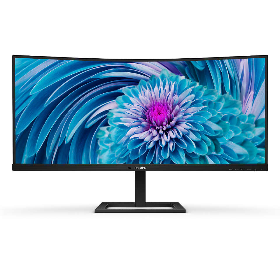 

Монитор 34" Philips 346E2CUAE/00 VA, изогнутый, 3440x1440 (21:9), 300кд/м2, 100Hz, 1мс, 178°/178°, HDMI, DisplayPort, USB Type-C, USB-Hub, черный, 346E2CUAE/00