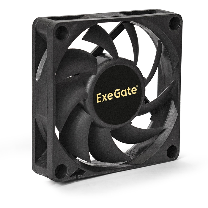 

Вентилятор ExeGate EX07015H3PM, 70 мм, 3000rpm, 26 дБ, 3-pin+4-pin Molex, 1шт (EX283372RUS), EX07015H3PM