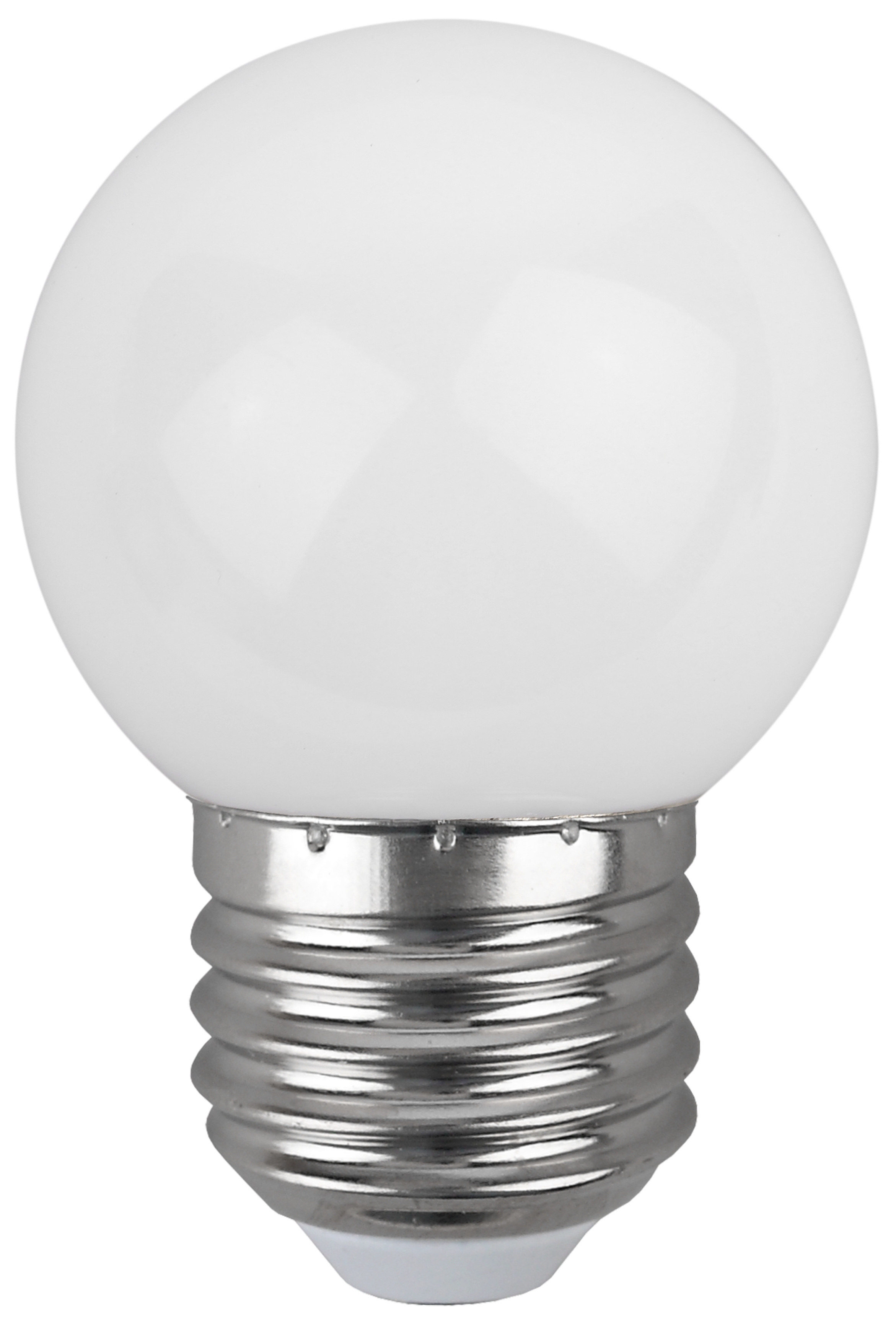 

Лампа светодиодная E27 шар/P45, 1Вт, 3000K / теплый свет, 45лм, ЭРА LED Р45-1W-E27 (Б0049577), LED Р45-1W-E27