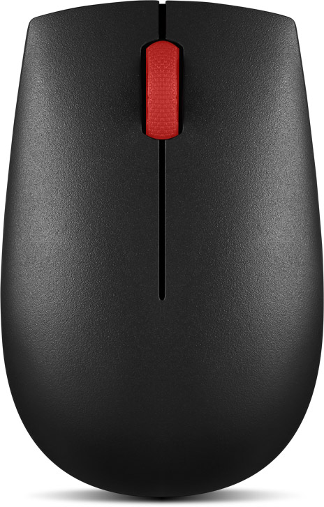 

Мышь беспроводная Lenovo Essential Compact, оптическая светодиодная, USB, черный (4Y50R20864), Essential Compact