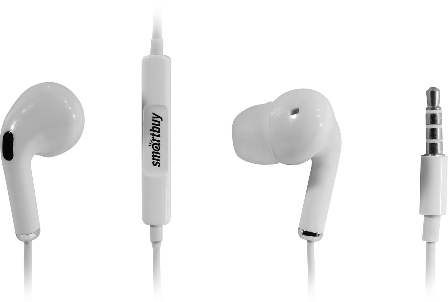 

Проводная гарнитура SmartBuy SBH-399, jack 3.5 mm, белый (364967), SBH-399