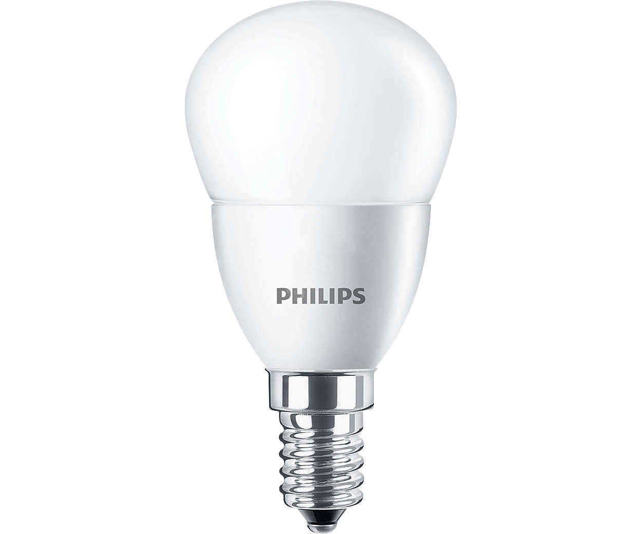 Лампа светодиодная E14 свеча/P45ND, 6.5 Вт, Philips