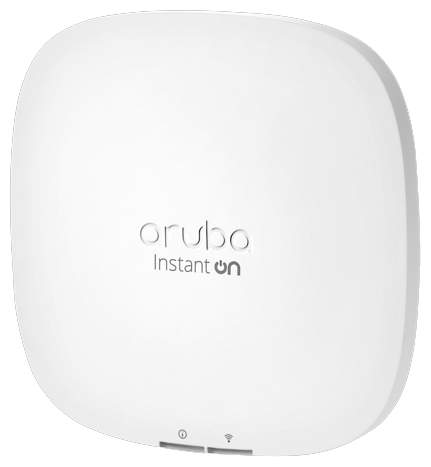 

Точка доступа HPE Aruba Instant On AP22 (RW), LAN: 1x1 Гбит/с, 802.11a/b/g/n/ac/ax, 2.4 / 5 ГГц (одновременная работа), до 1.2 Гбит/с, внутренних антенн: 1x5.6dBi, PoE (R4W02A), Aruba Instant On AP22 (RW)