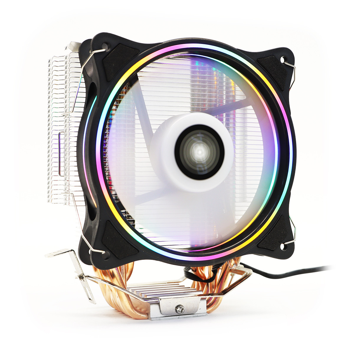 

Кулер для процессора e2e4 CRYO TOWER MAX для Socket 775/115x/1200/AM2+/AM3/AM3+/FM1/AM4/FM2/FM2+, 120мм, 1500rpm, 22 дБ, 180W, 4-pin PWM, Al+Cu, RGB (OT-CRYOTWRMAX-120PWM), CRYO TOWER MAX