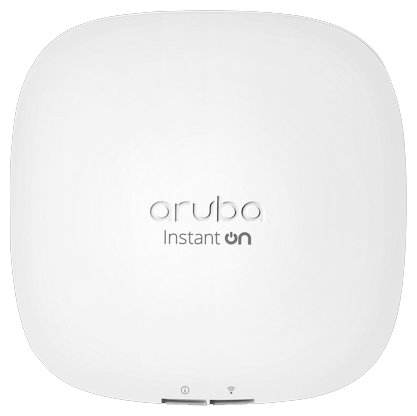 

Точка доступа HPE Aruba Instant On AP22 (RW), LAN: 1x1 Гбит/с, 802.11a/b/g/n/ac/ax, 2.4 / 5 ГГц (одновременная работа), до 1.2 Гбит/с, внутренних антенн: 1x5.6dBi, PoE (R6M50A), Aruba Instant On AP22 (RW)