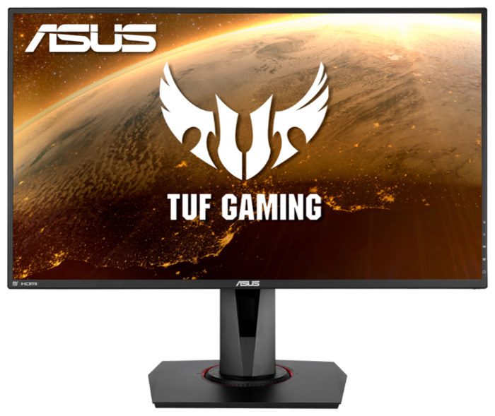 

Монитор 27" ASUS TUF VG279QR IPS, 1920x1080 (16:9), 300кд/м2, 165Hz, 1мс, 178°/178°, G-SYNC Compatible, HDMI, DisplayPort, черный (90LM04G0-B03370), VG279QR