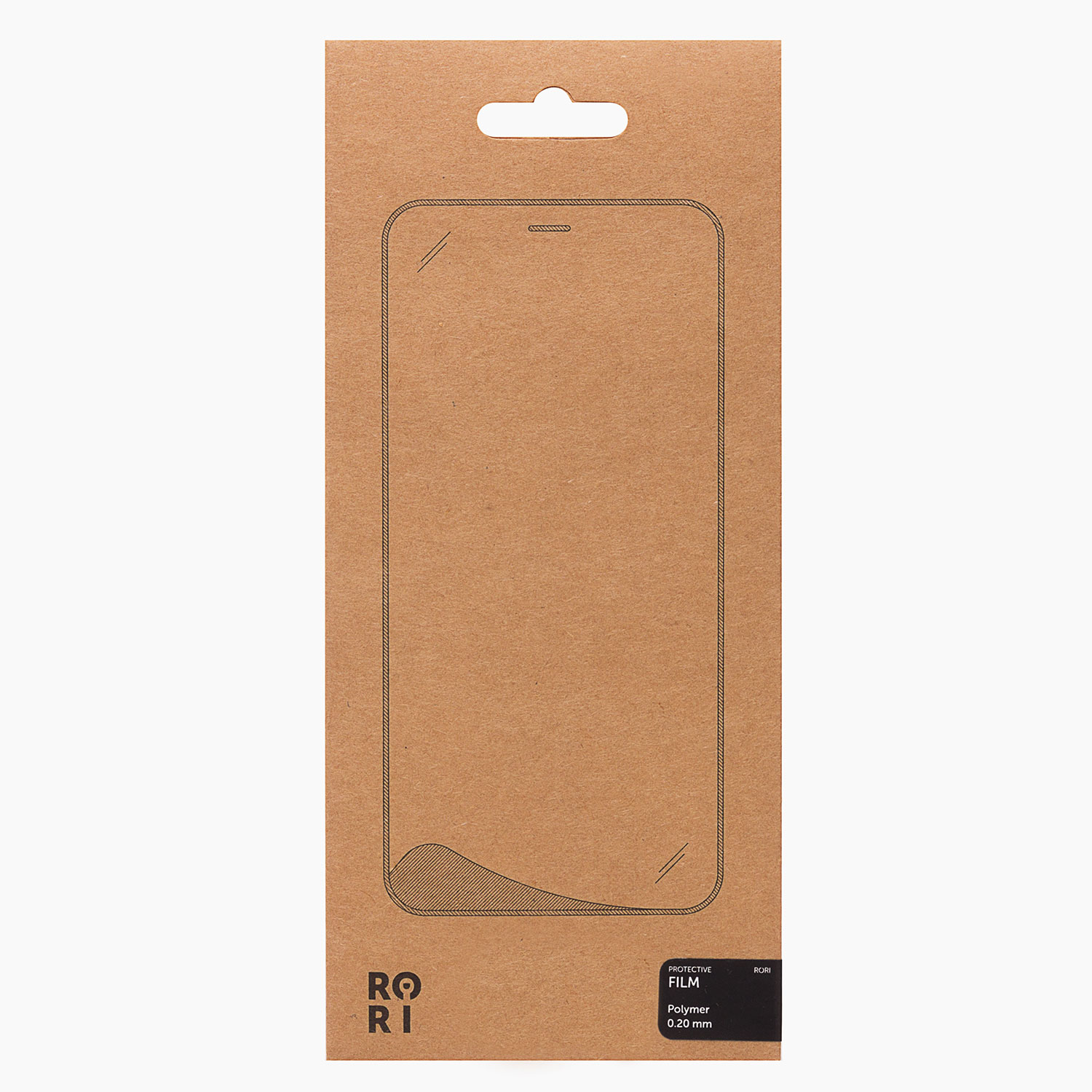 Защитная пленка Rori Polymer для экрана смартфона Samsung SM-A725 Galaxy A72, поверхность матовая, черная рамка (126535)