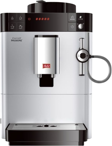 Кофемашина автоматическая Melitta Caffeo F 530-101, зерновой, 1.2л, автоматический капучинатор, дисплей, серебристый, 1450Вт (6708771)