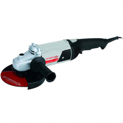 

УШМ (болгарка) Интерскол УШМ-180/2000М, сетевая, 2000Вт, 180мм, 8000 об/мин, 4.5кг (626.1.0.00), УШМ-180/2000М