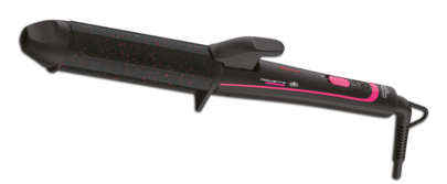 

Щипцы Rowenta CURLER XL TONG CF3222F0, 200°C, 40Вт, турмалиновое, кератиновое покрытие, 1 режим, петля для подвешивания, 1.8м, турмалиновая ионизация, подставка, автопереключение напряжения, черный/розовый (CF3222F0), CF3222F0