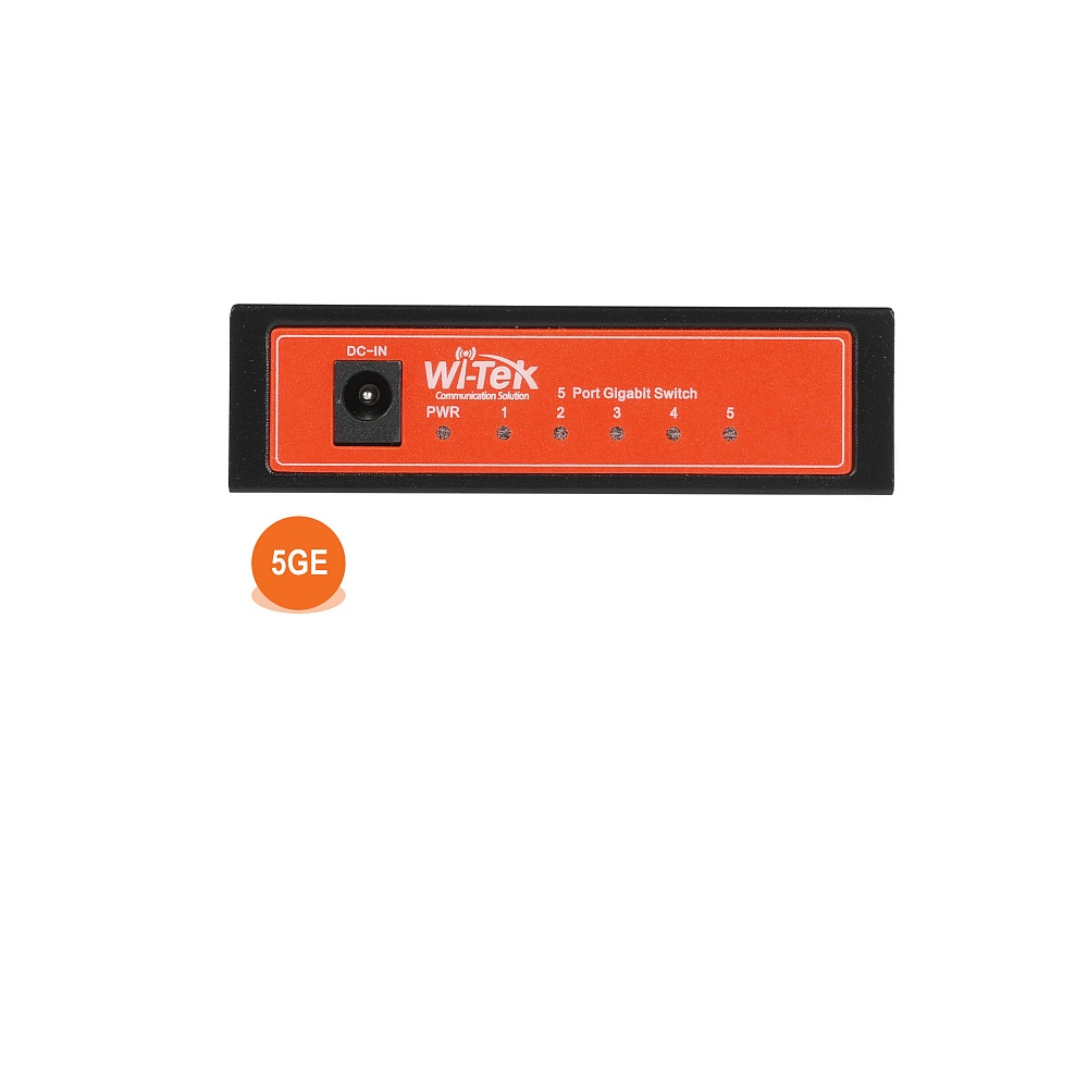 

Коммутатор Wi-Tek WI-SG105, кол-во портов: 5x1 Гбит/с (WI-SG105), WI-SG105