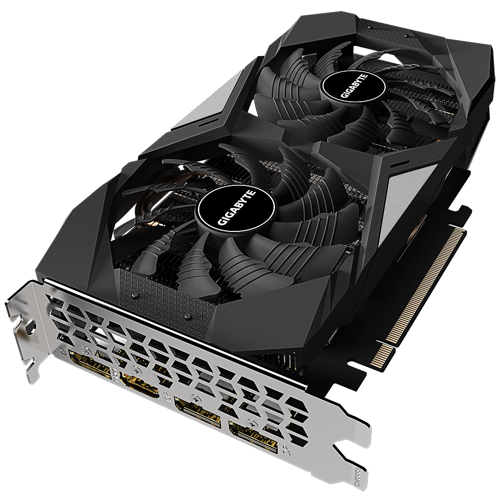 

Видеокарта GIGABYTE NVIDIA GeForce GTX 1660 SUPER D6 6G, 6Gb DDR6, 192 бит, PCI-E, HDMI, 3DP, Retail (GV-N166SD6-6GD), D6 6G