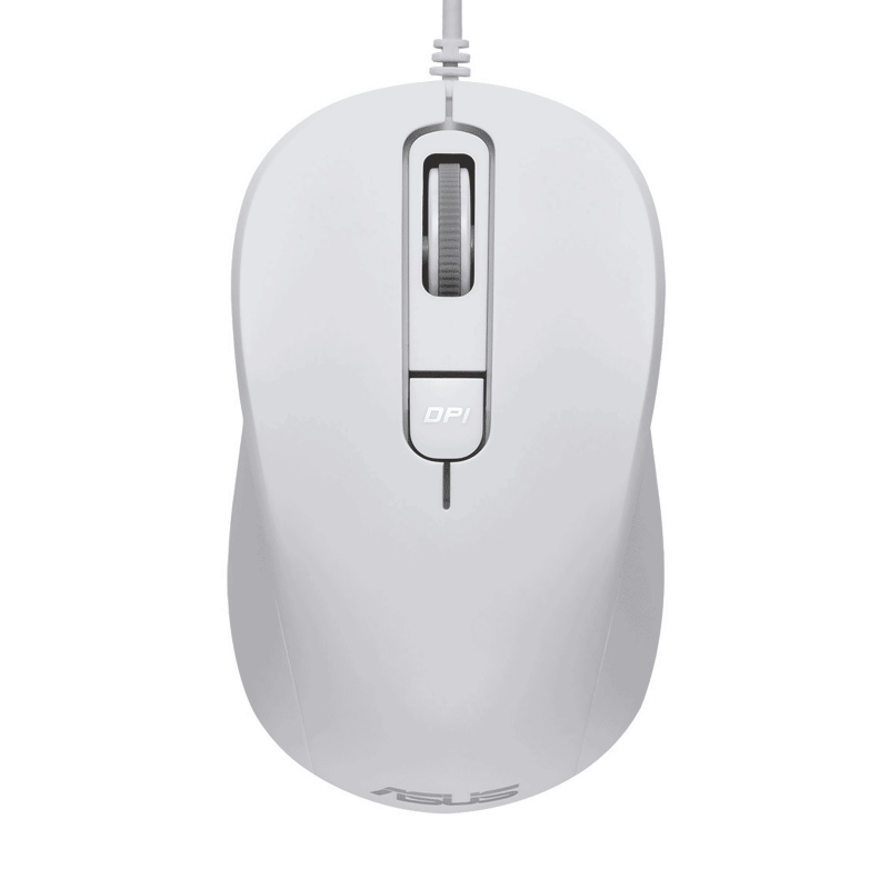 Мышь ASUS MU101C, USB, белый