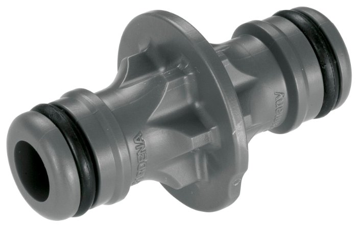

Соединитель GARDENA, 1/2" (13 мм) - 3/4" (19 мм), пластик, переходник (02931-29.000.00)