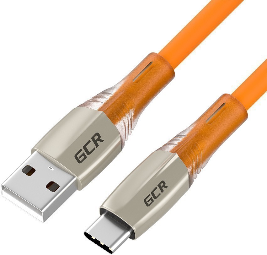 

Кабель USB 2.0(Am)-Type-C быстрая зарядка, 50см, оранжевый Greenconnect GCR-52520 (GCR-52520), GCR-52520