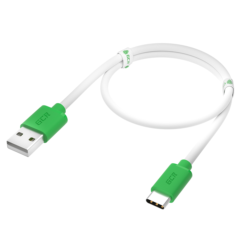 

Кабель USB 2.0(Am)-Type-C, OTG быстрая зарядка, 1м, зеленый/белый Greenconnect GCR-52719 (GCR-52719), Белый/зеленый, GCR-52719