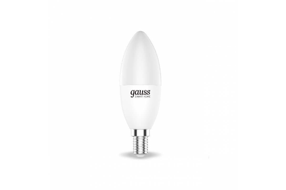 Умная лампа gauss, 5 Вт, 2700-6500К, E14