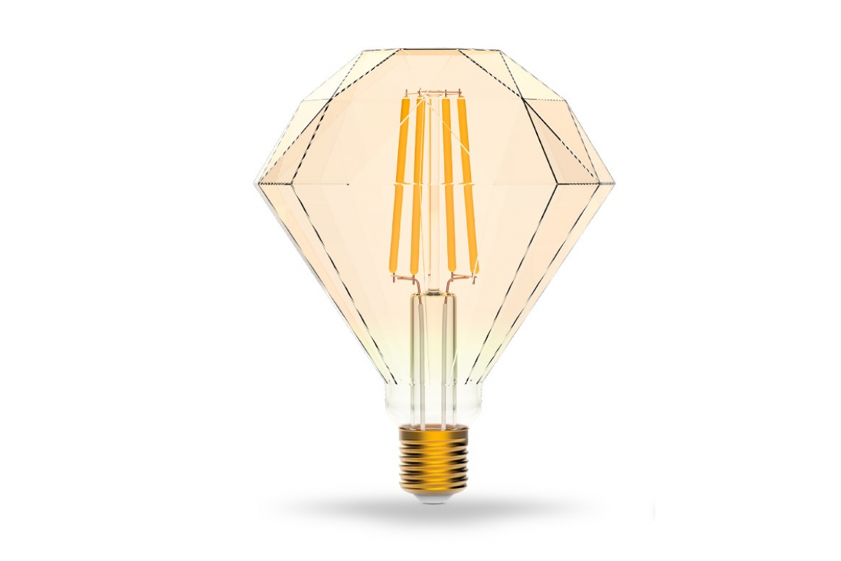 Умная лампа gauss Diamond Golden (1370112)