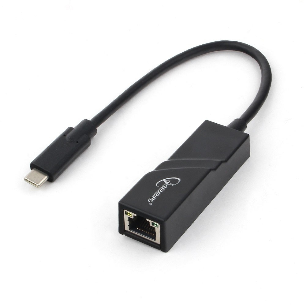 Сетевая карта Gembird, 1 Гбит/с, USB 3.0 Type‑C