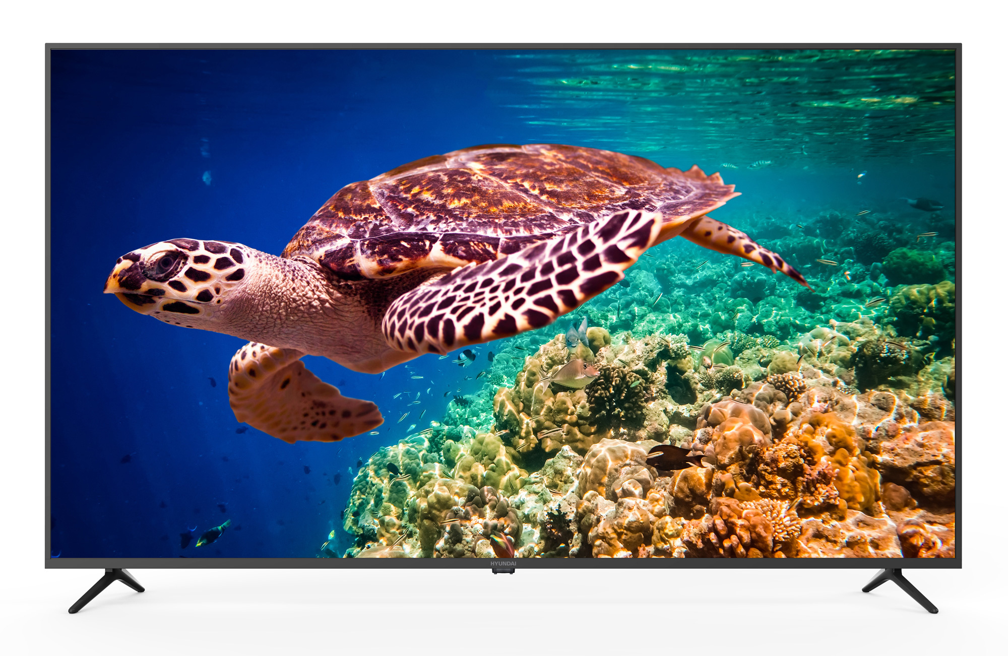 

Телевизор 65" Hyundai H-LED65FU7003, 4K, 3840x2160, DVB-T /T2 /C, HDMIx3, USBx2, WiFi, Smart TV, черный, H-LED65FU7003