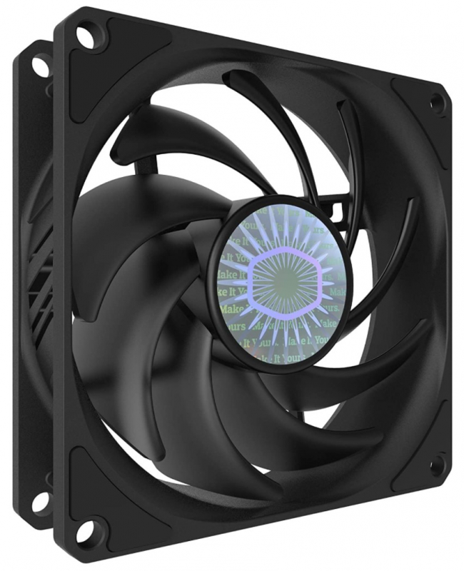 

Вентилятор Cooler Master SickleFlow 92, 92 мм, 2300rpm, 25 дБ, 4-pin PWM, 1шт (MFX-B9NN-23NPK-R1), SickleFlow 92