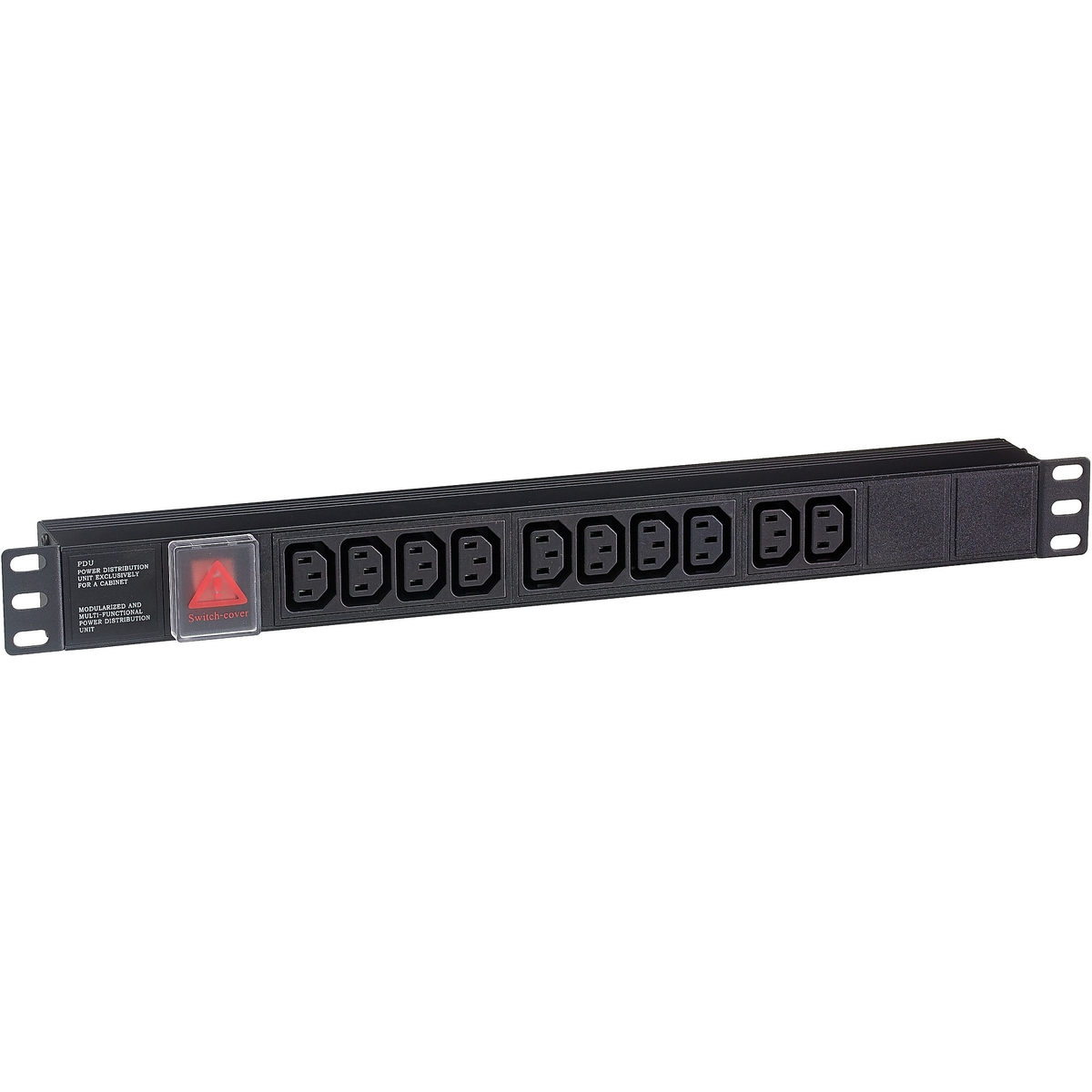 

Блок розеток (PDU) ExeGate ServerPro PDU-19H001 Al-10С13-C14-SW, 1U, кол-во розеток:10 (10xC13), черный (EX280859RUS), ServerPro PDU-19H001 Al-10С13-C14-SW