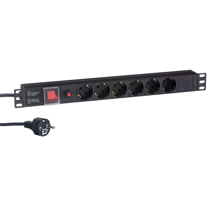 

Блок розеток (PDU) ExeGate ServerPro PDU-19H606 Al-6S-EU2CU-SW-O, 1U, кол-во розеток:6 (6xЕвро), 16А, черный, кабель питания 2 м (EX280831RUS), ServerPro PDU-19H606 Al-6S-EU2CU-SW-O