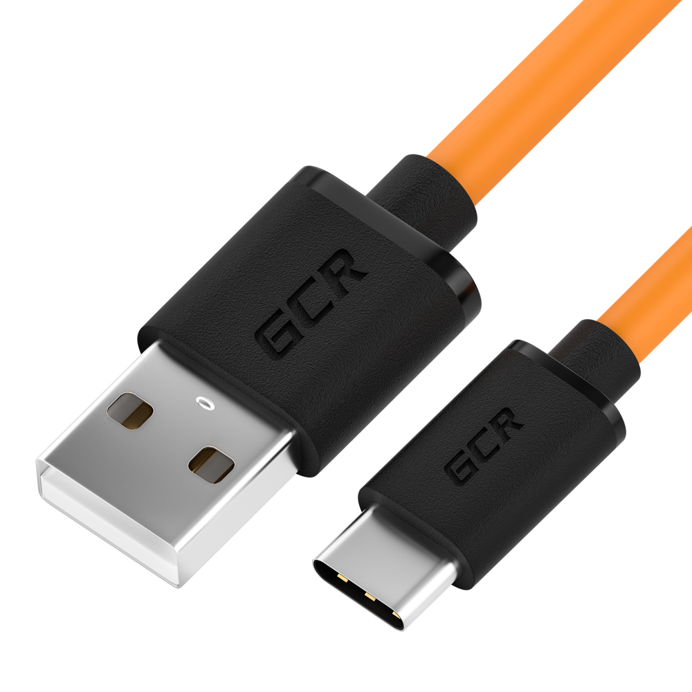 

Кабель USB 2.0(Am)-Type-C, 1м, оранжевый Greenconnect GCR-52723 (GCR-52723), GCR-52723