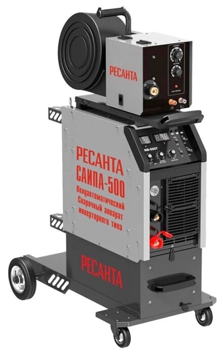 

Сварочный аппарат Ресанта САИПА-500, MMA, MIG/MAG, инверторный, MMA (50A-500A), 323В-427В (65/73), САИПА-500
