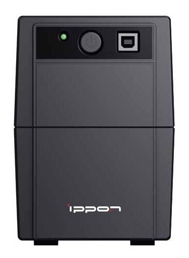 ИБП Ippon Back Basic 650S Euro, 650 VA, 360 Вт, черный