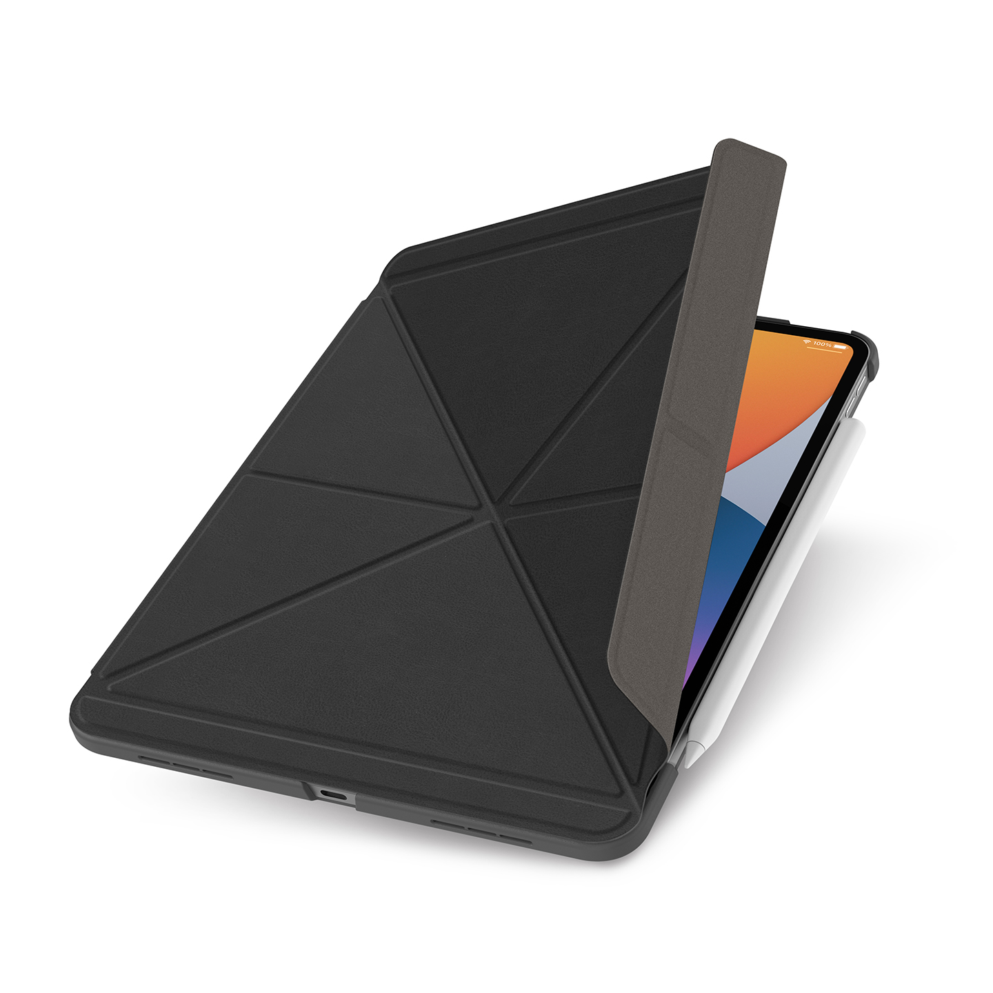 

Чехол MOSHI VersaCover для планшета Apple iPad Air 10.9" (2020), полиуретан/пластик, черный (99MO056083)