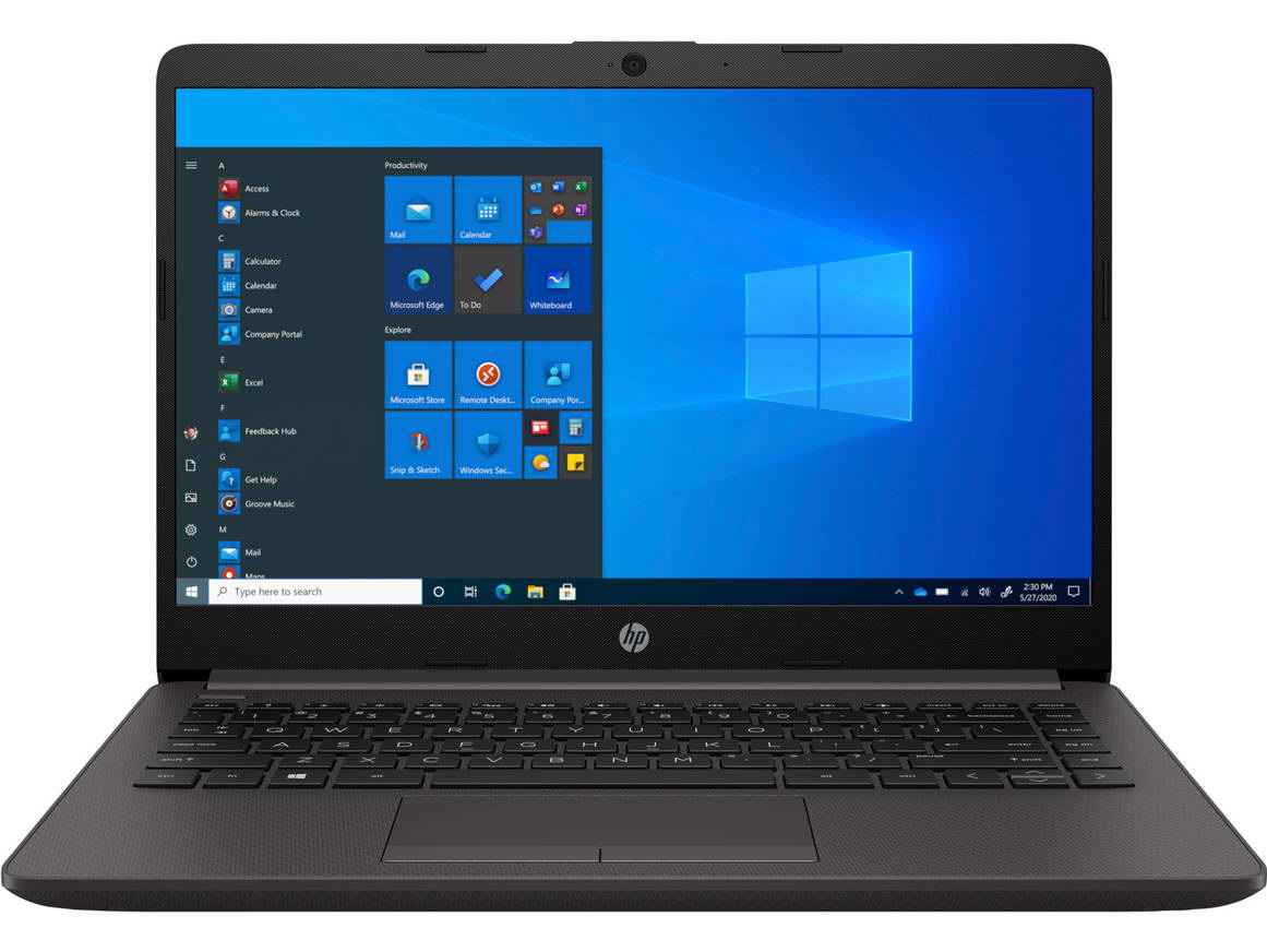 

Ноутбук HP 245 G8 14" 1366x768, AMD Athlon 3050U 2.3GHz, 4Gb RAM, 256Gb SSD, W10Pro, черный (2W8T6EA), 245 G8