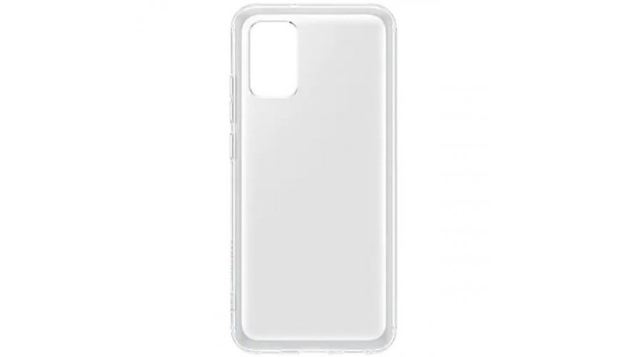 

Чехол-накладка Samsung Soft Clear Cover Case для смартфона Samsung Galaxy A02, полиуретан, прозрачный (EF-QA022TTEGRU)