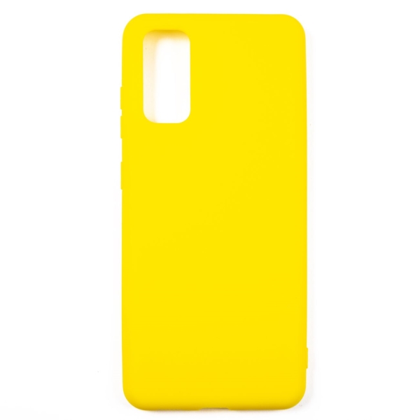 

Чехол-накладка Red Line Ultimate Case для смартфона Samsung Galaxy S20+, пластик, желтый (УТ000022445)