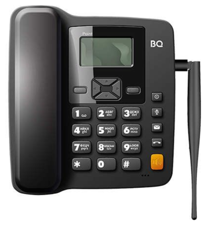 

Стационарный сотовый телефон BQ 2410 Point, черный, 2410 Point