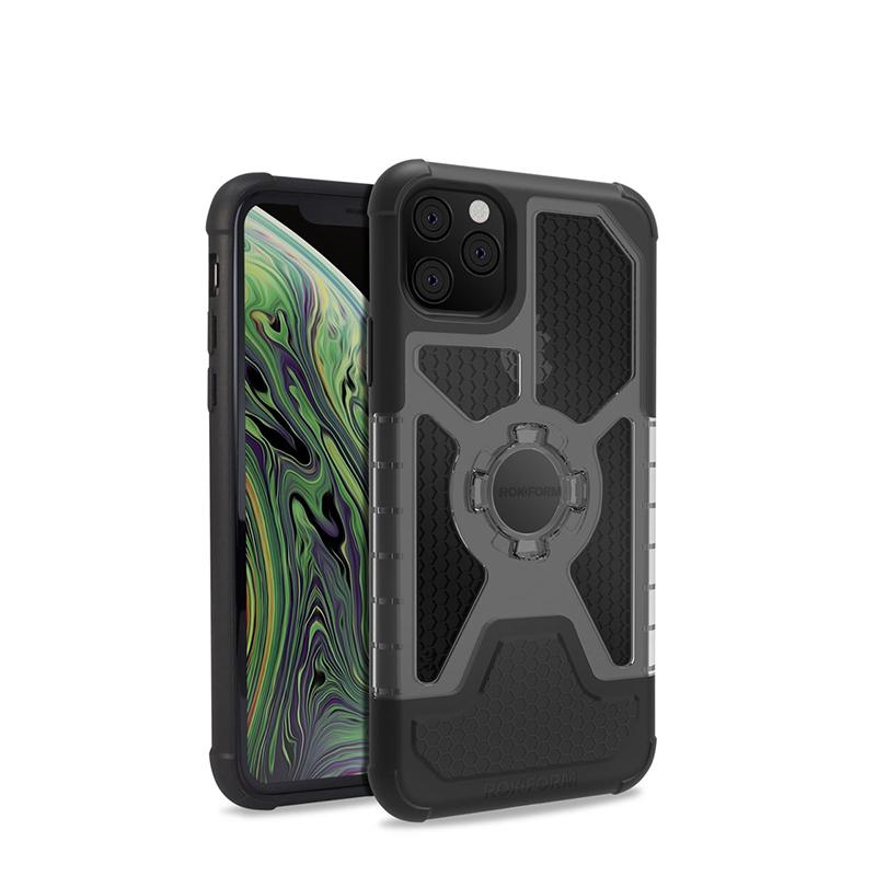 

Чехол-накладка Rokform Crystal Wireless для смартфона Apple iPhone 11 Pro, поликарбонат, черный (306021P)