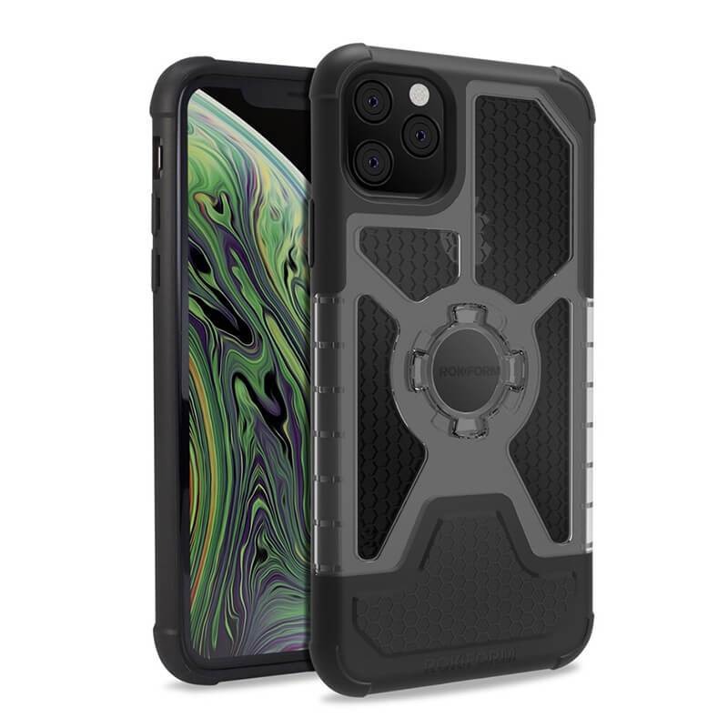 Чехол-накладка Rokform Crystal Wireless для смартфона Apple iPhone 11 Pro Max, поликарбонат, черный (306221P)