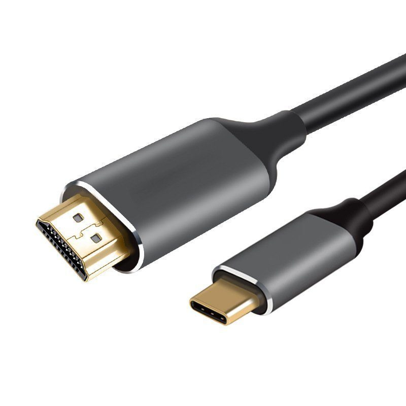 Кабель-переходник (адаптер) USB 3.1 Type-C(M)-HDMI(Am) 4K, 1.8 м, черный VCOM CU423MC-1.8M (CU423MC-1.8M)