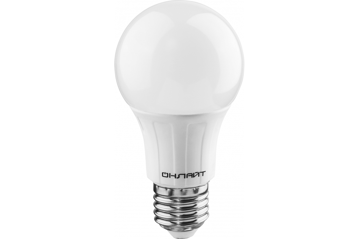 Лампа термоизлучатель E27 груша, 150Вт, 2700K / теплый свет, 2181лм, ОНЛАЙТ OI-A-150-230-E27-CL (61175) - фото 1