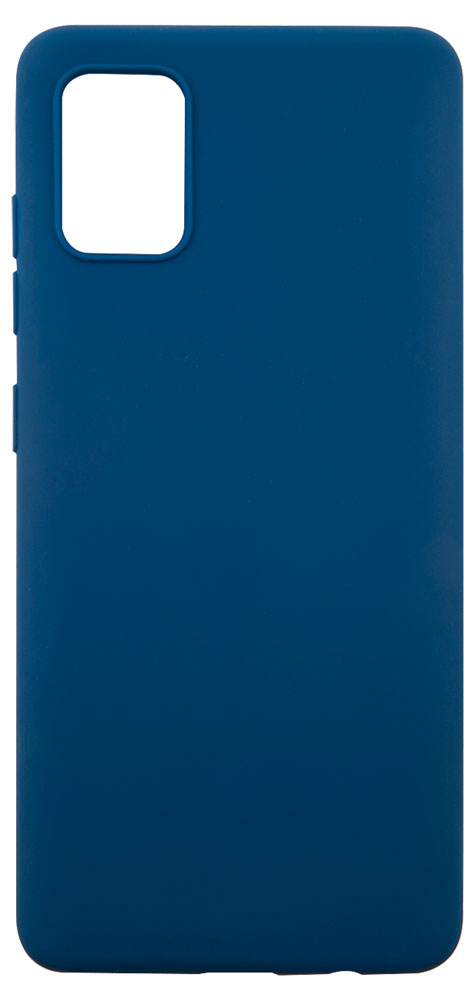 

Чехол-накладка mObility для смартфона Samsung Galaxy A51, пластик, синий