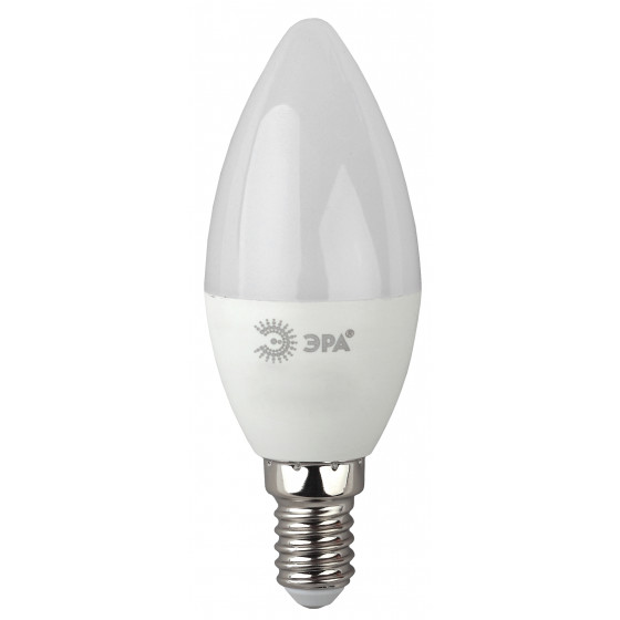 

Лампа светодиодная E14 таблетка/B35, 10Вт, 2700K / теплый свет, 800лм, ЭРА LED B35-10W-827-E14 R (Б0049641), LED B35-10W-827-E14 R