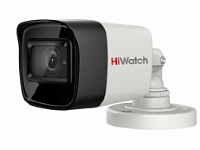 

Камера HD-TVI HiWatch DS-T800 6 мм уличная, корпусная, 8Мпикс, CMOS, до 12.5 кадров/с, до 3840x2160, ИК подсветка 30 м, -40 - +60, белый, DS-T800