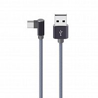 

Кабель USB-Type-C, угловой, 1м, серый Borofone Express BX26, BX26