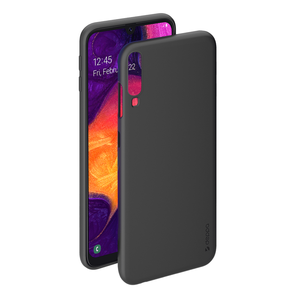 Чехол-накладка Deppa Gel Color для смартфона Samsung Galaxy A50 (2019), черный