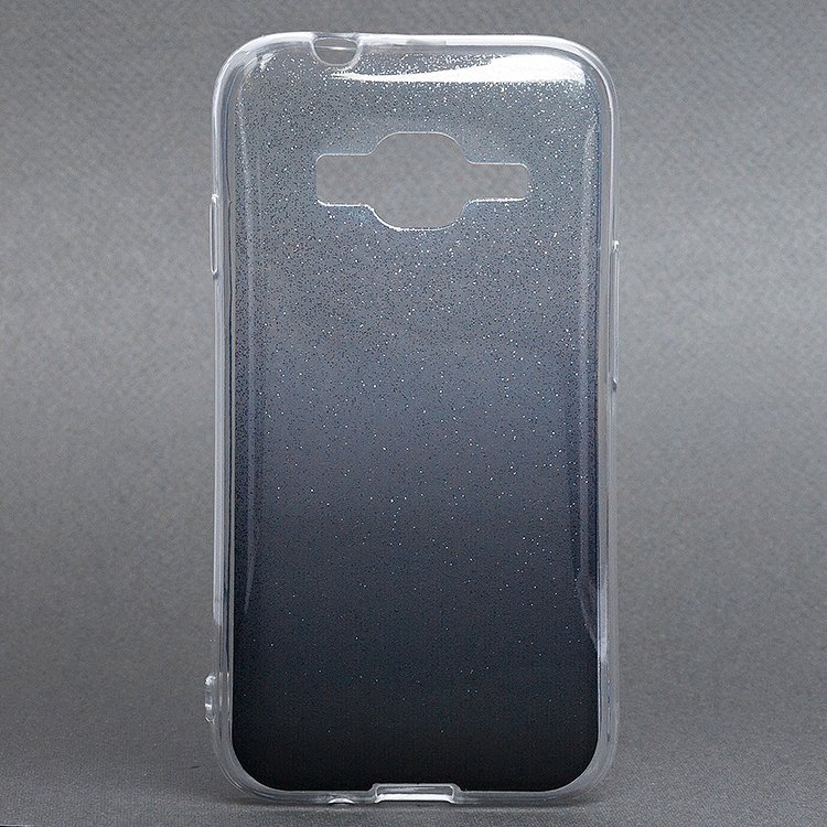 

Чехол-накладка Glamour для смартфона Samsung SM-J106 Galaxy J1 mini Prime, силикон, черный