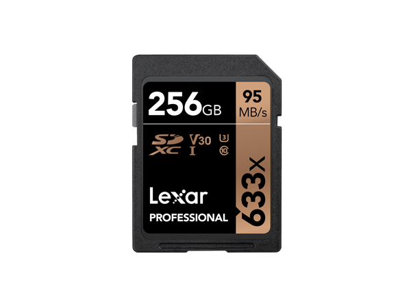 Карта памяти 256Gb SDXC Lexar Professional 633X UHS-I U3 V30 (LSD256CB633)