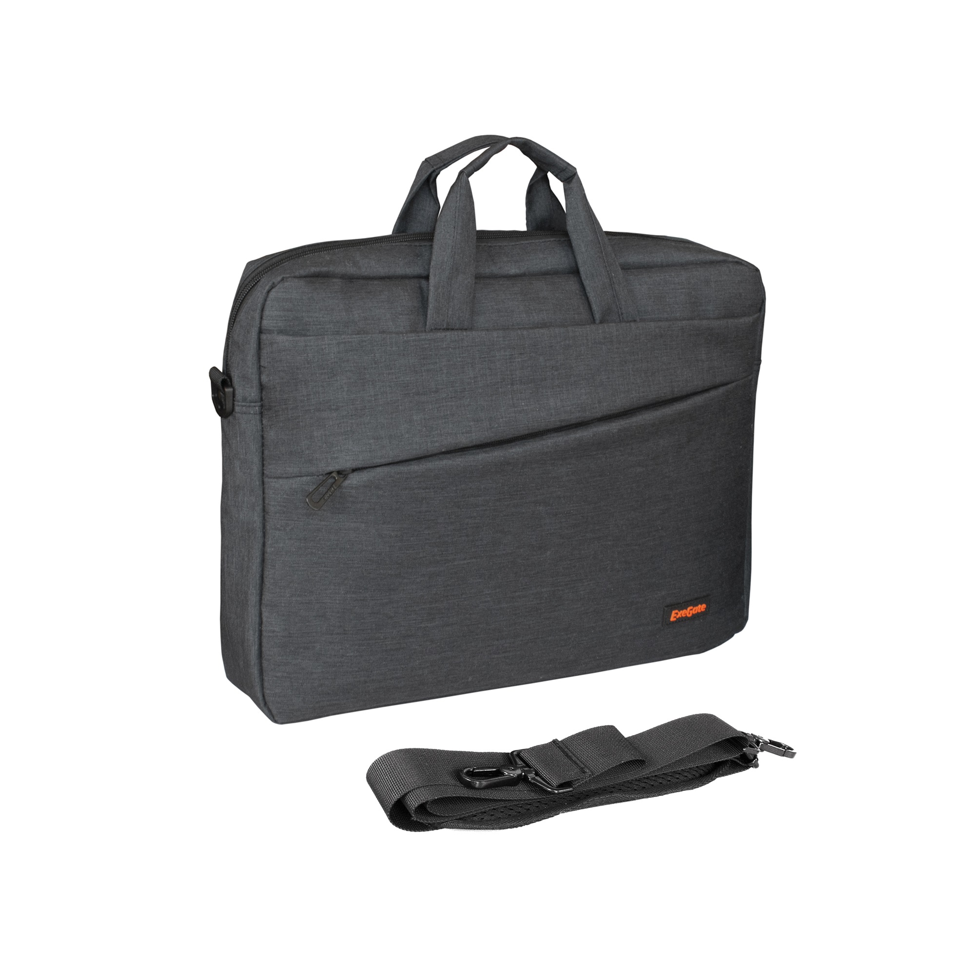 Сумка для ноутбука 15.6" Exegate ECC-045 Black, темно-серый