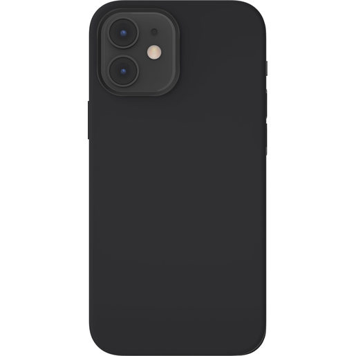 

Чехол SwitchEasy MagSkin для смартфона Apple iPhone 12/12 Pro, силикон, черный (GS-103-122-224-11)