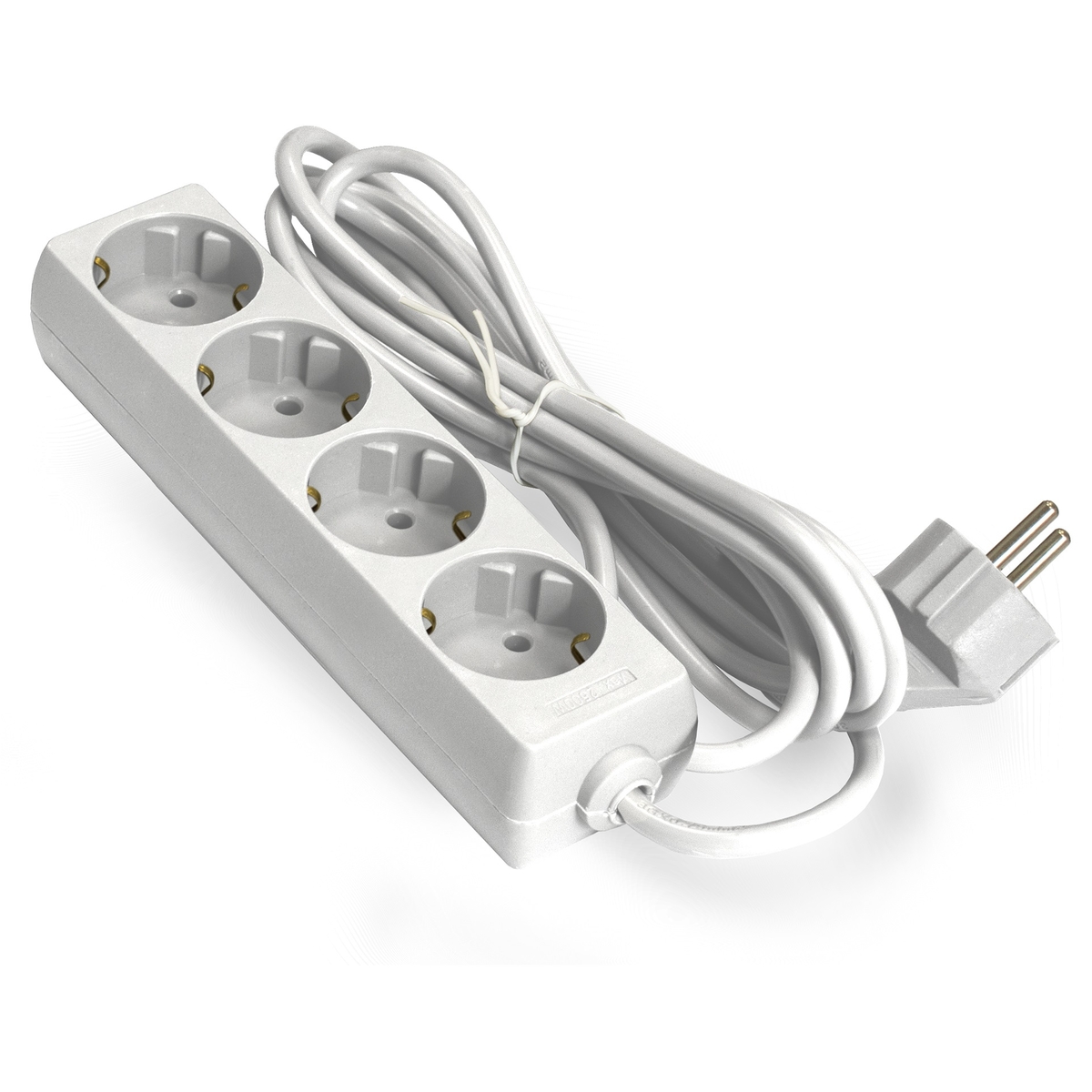 

Удлинитель ExeGate ECE-4-5W, 4-розетки, 5м, белый (EX285818RUS), ECE-4-5W