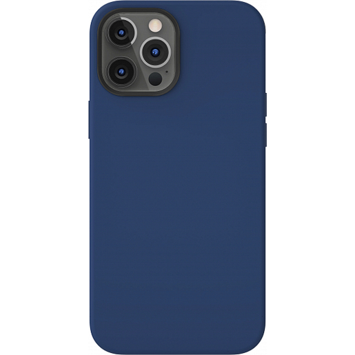 

Чехол SwitchEasy MagSkin для смартфона Apple iPhone 12 Pro Max, силикон, синий (GS-103-123-224-144)